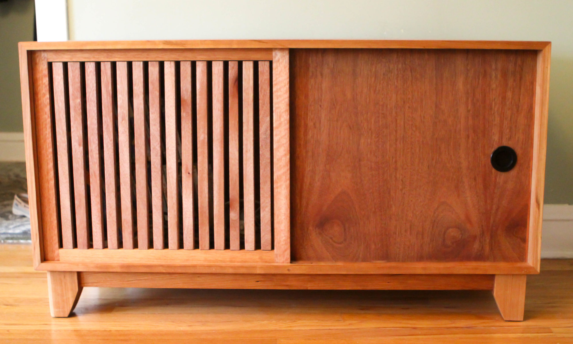 Crafted Mid-Century Modern Console